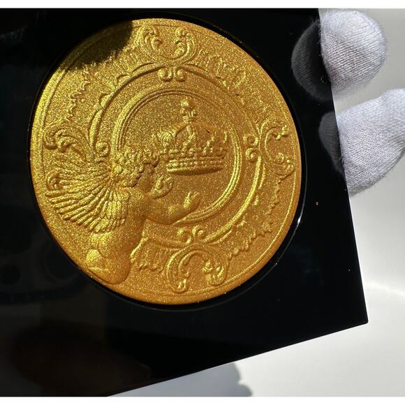 Pat McGrath Bridgerton Skin Fetish Sublime Skin Highlighter Xtreme Gold 002 NIB - Picture 4 of 12